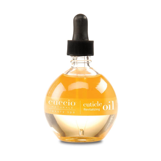 Cuccio Naturale Revitalizing- Hydrating Oil For Repaired Cuticles Overnight - Remedy For Damaged Skin And Thin Nails - Paraben /Cruelty-Free Formula - Milk And Honey - 2.5 Oz ThEverest