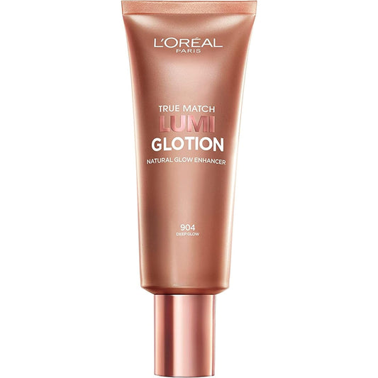 L’Oréal Paris Makeup True Match Lumi Glotion, Natural Glow Enhancer, Illuminator Highlighter Skin Tint, for an All Day Radiant Glow, Deep, 1.35 Ounces ThEverest