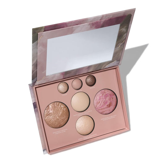 LAURA GELLER NEW YORK The Best of the Best Baked Palette - Full Size - Includes Bronzer, Blush, 2 Highlighters and 3 Eyeshadows - Travel-Friendly ThEverest