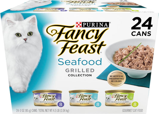 Purina Fancy Feast Grilled - (24) 3 oz. Cans ThEverest