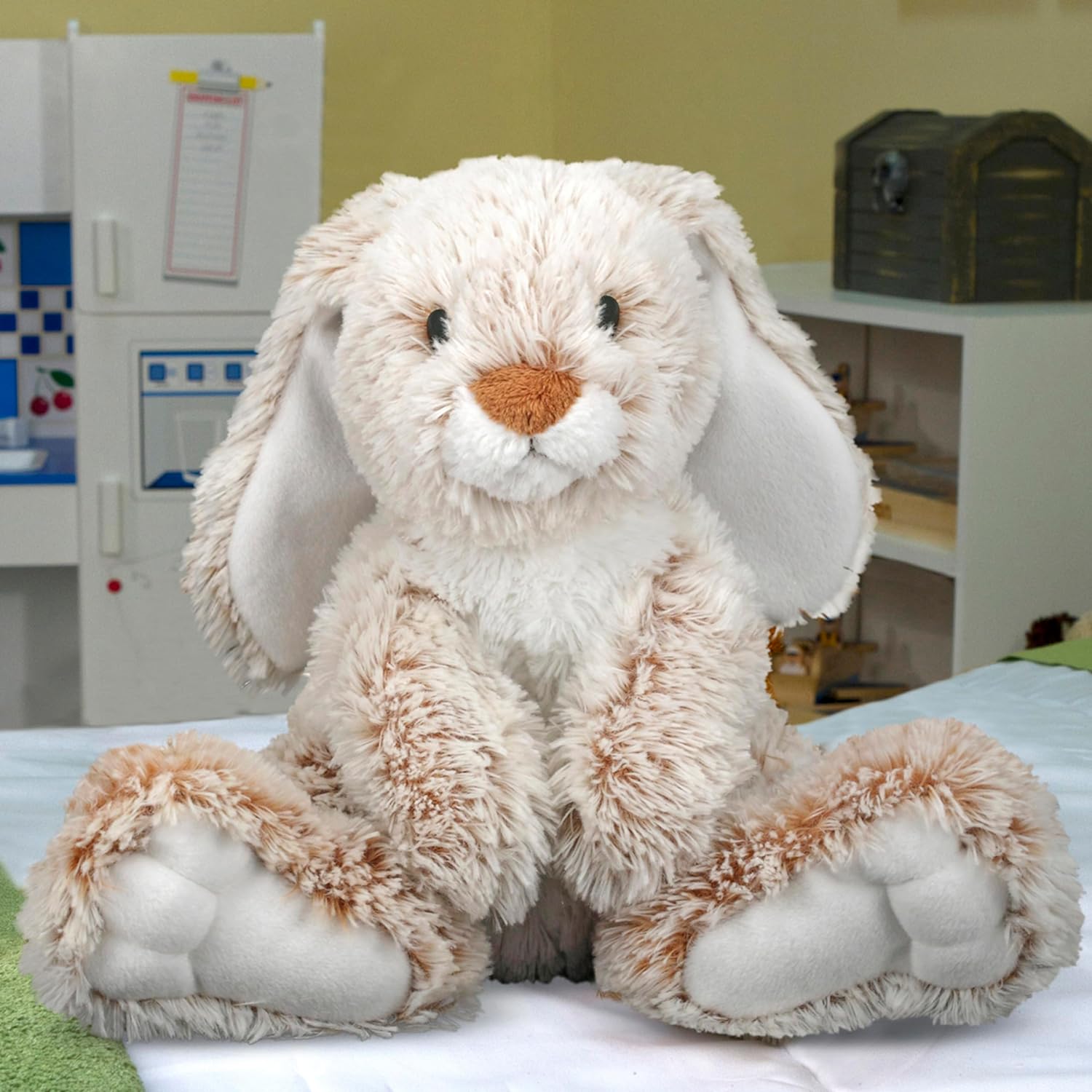 Melissa & Doug Burrow Bunny Rabbit Stuffed Animal (9 inches) ThEverest